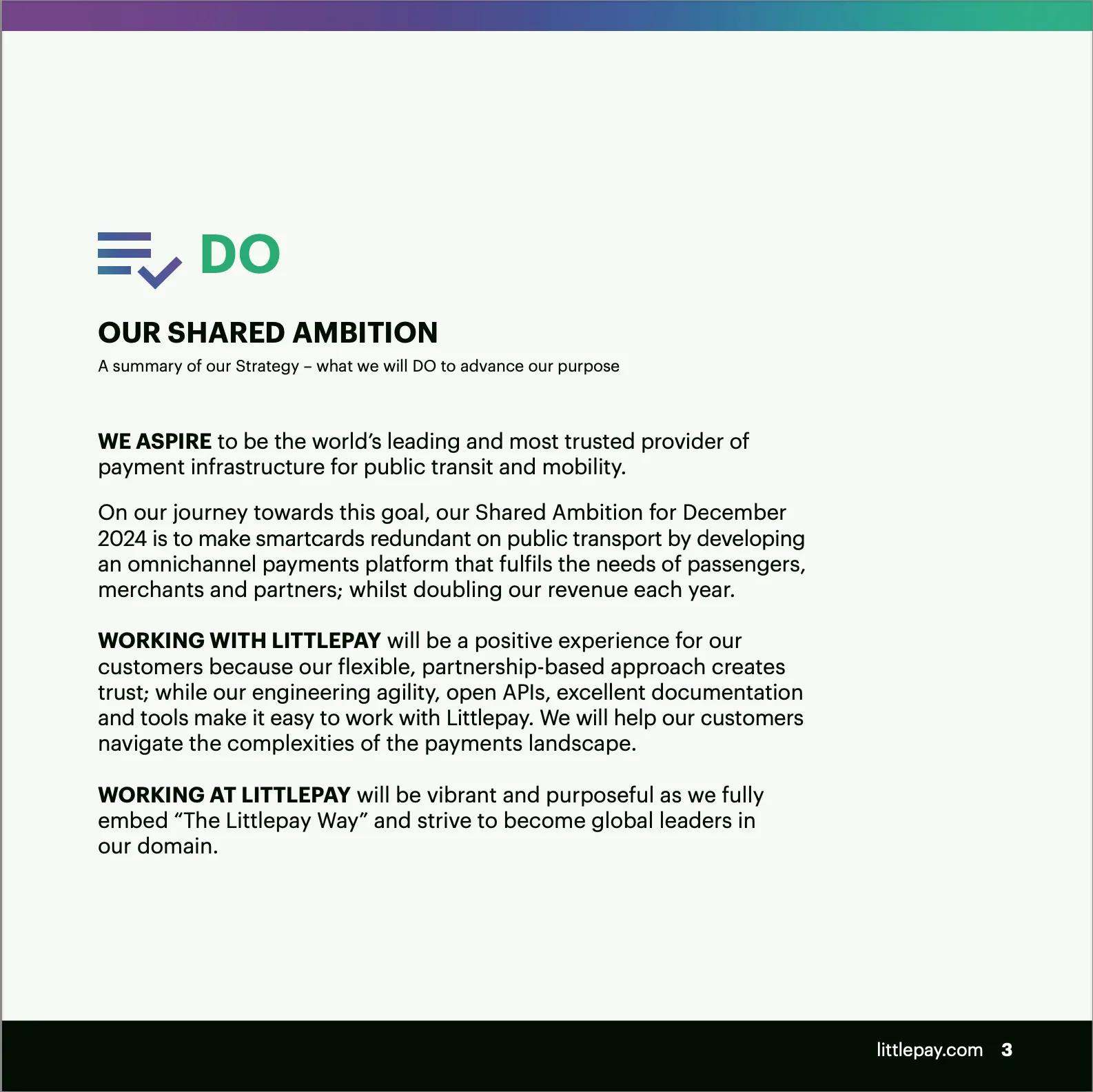 Example Culture Code - Do