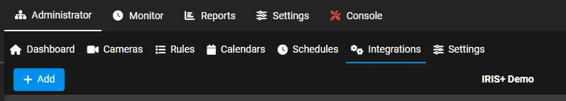 Configure Integration actions