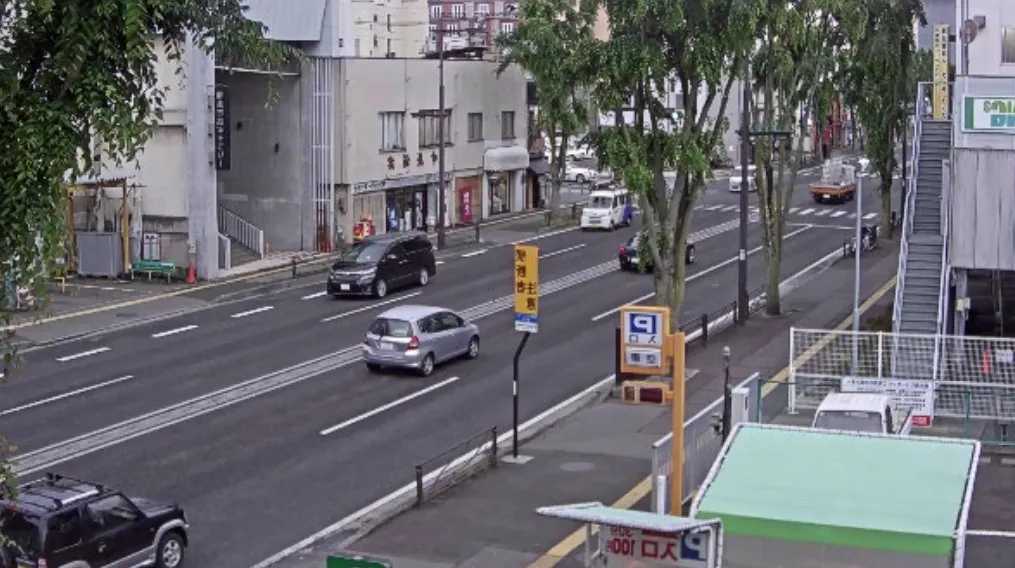 Small-Mid size city traffic - scene 1 