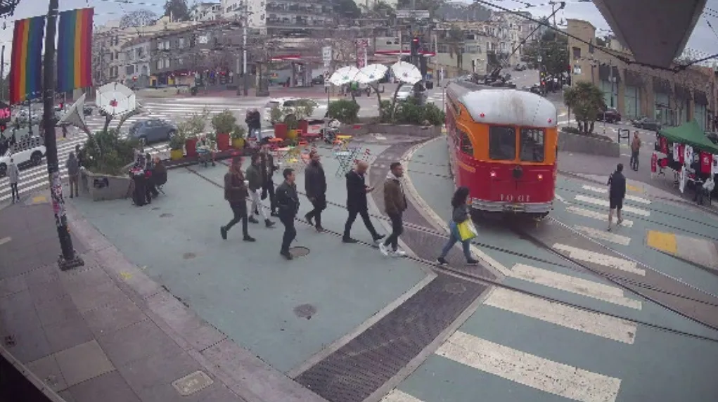 Small-Mid size city traffic - scene 2