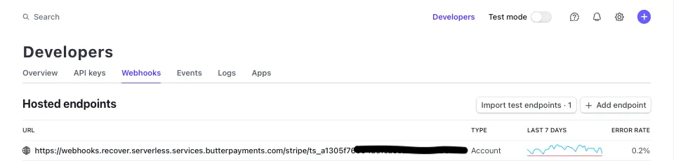 Butter Created Webhook Example
