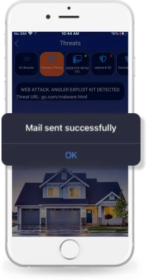 Mail sent