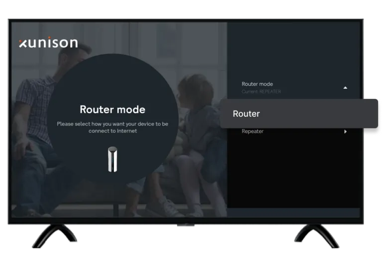 Select Router Select Router