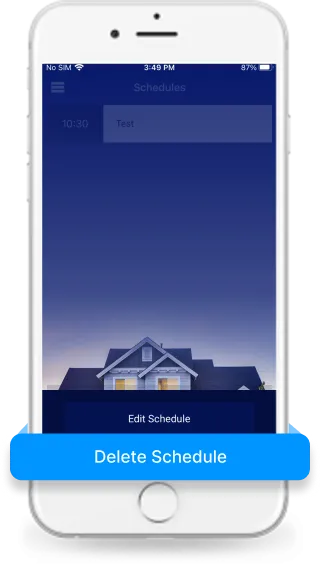 Delete Schedule
