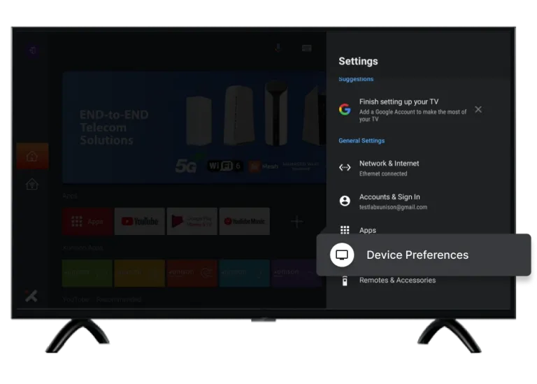 Device Preferences