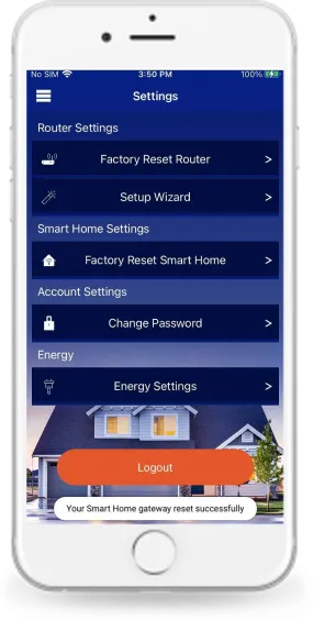 Smart Home Gateway Reset Smart Home Gateway Reset