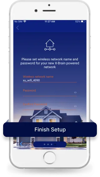Finish Setup