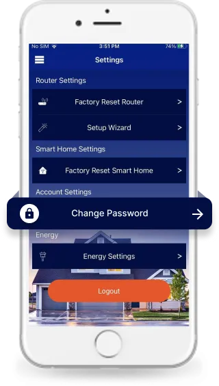 Change the Password