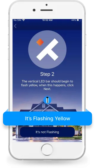 Flashing yellow 