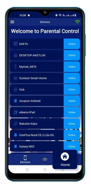  Home Dashboard 
