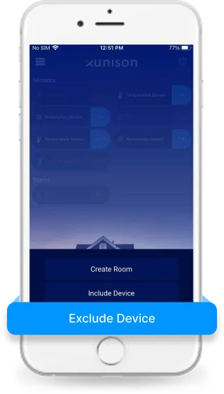 Exclude device