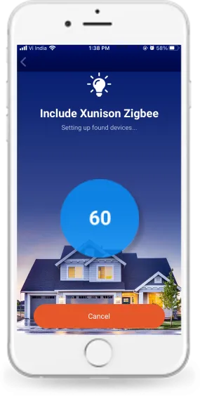 Device in pairing mode