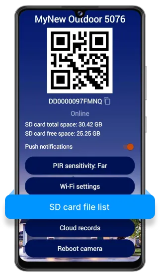 SD Card File List SD Card File List