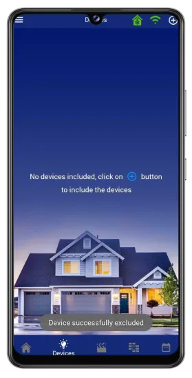 Device is excluded 