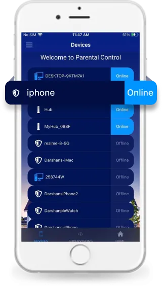 Select the Device