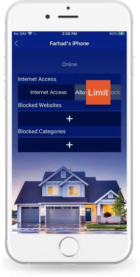 Limit Internet