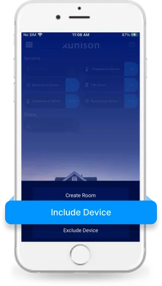 Select Include device