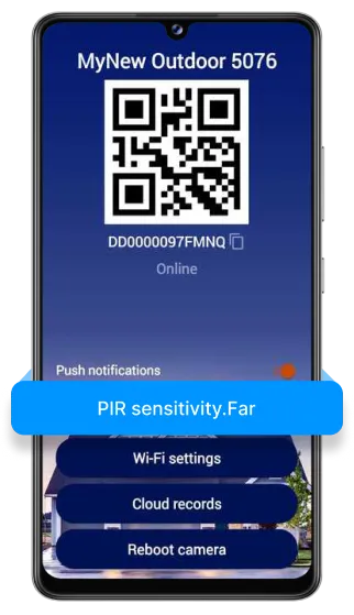 PIR Sensitivity PIR Sensitivity