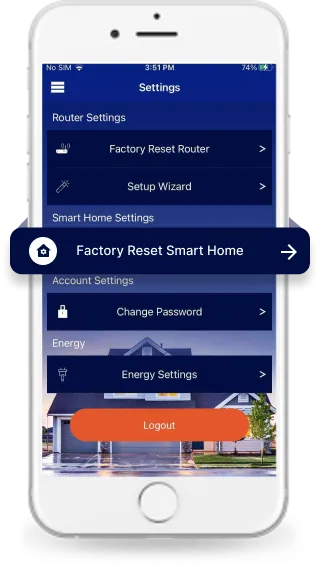 Reset Smart Home Reset Smart Home
