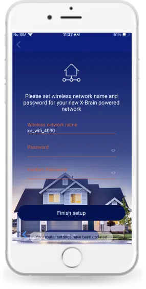 Router settings have been updated
