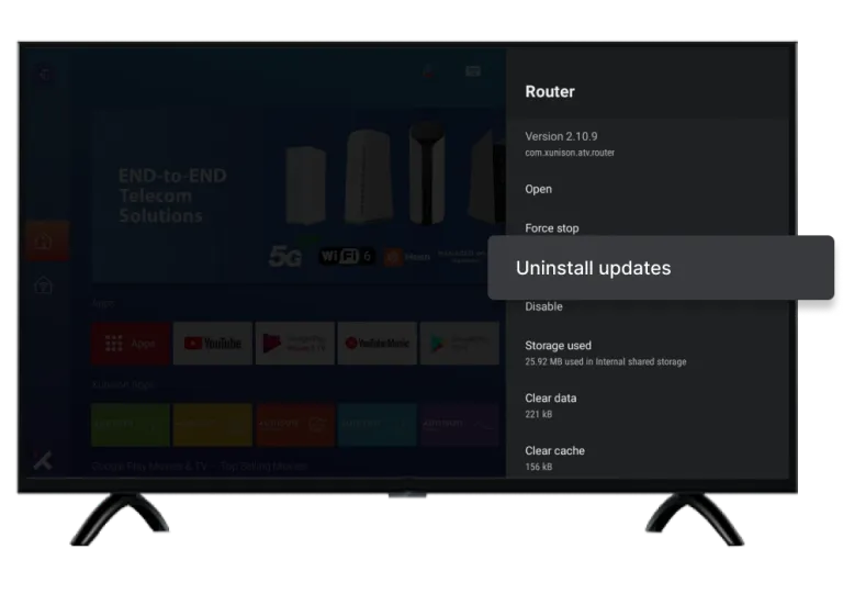 Uninstall Updates