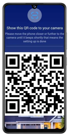 Show The QR Code To Your Camera Show The QR Code To Your Camera