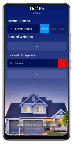 Category blocked