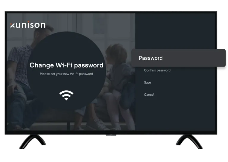 Change Password and Save
