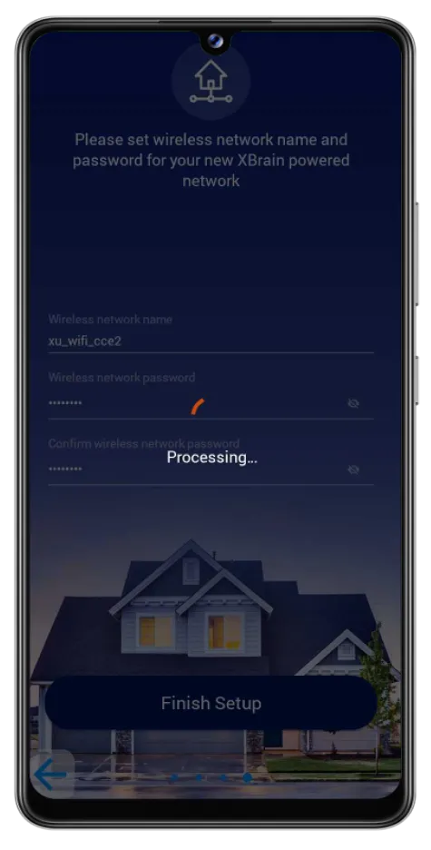 The request is processing. The request is processing.