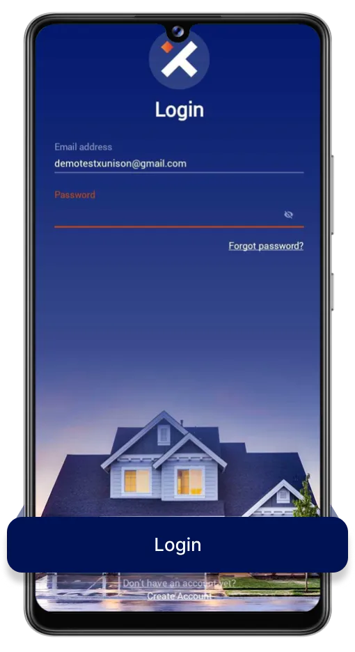 Login Screen