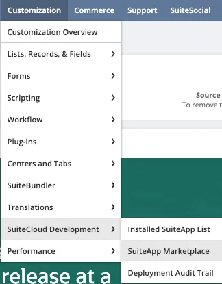 Go to SuiteApp Marketplace Go to SuiteApp Marketplace