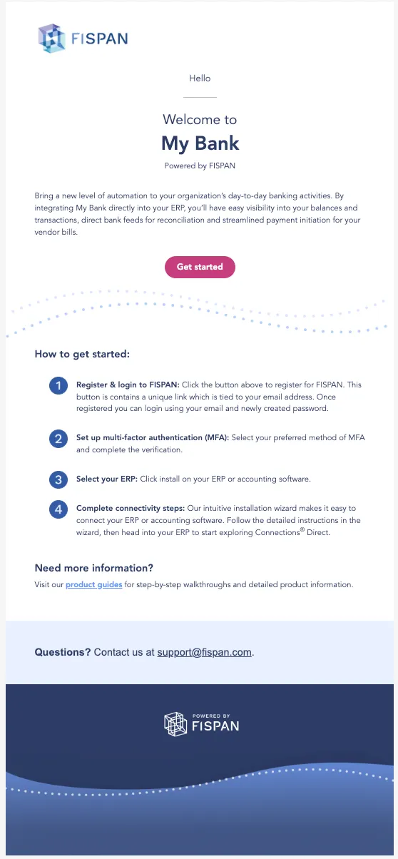 Invitation Email Invitation Email