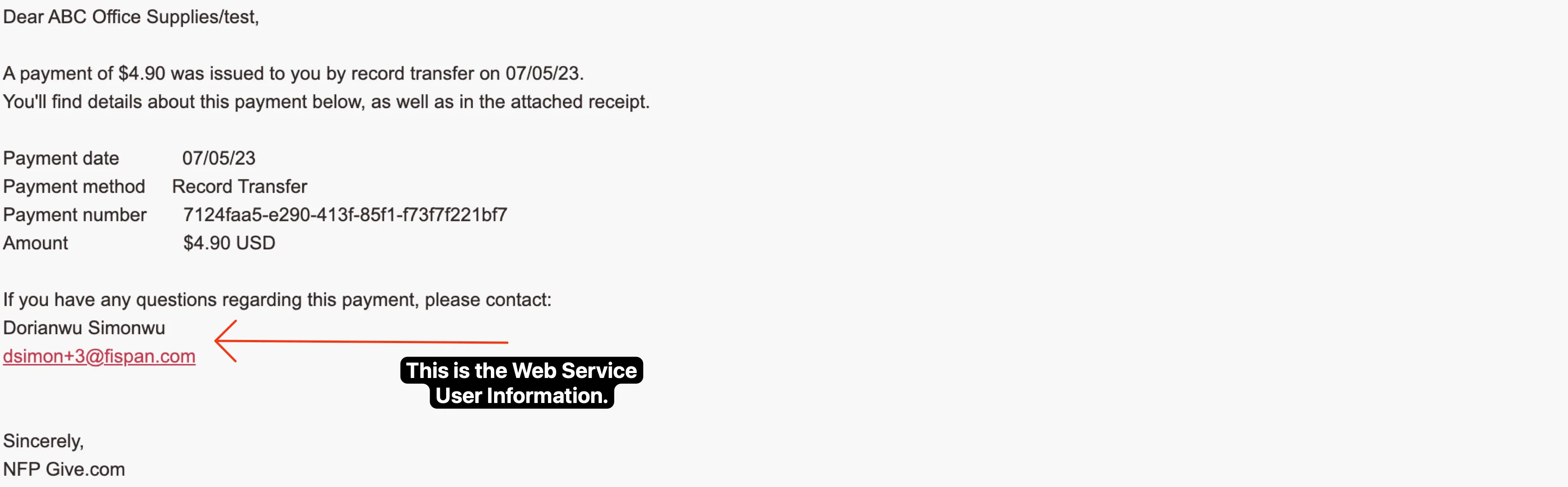 Native Intacct Remittance Email Native Intacct Remittance Email