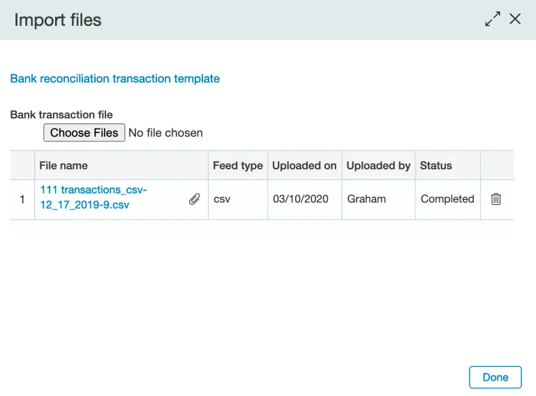 Choose Files Choose Files