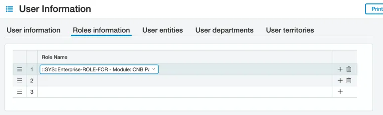Add CNB Pay Role Add CNB Pay Role