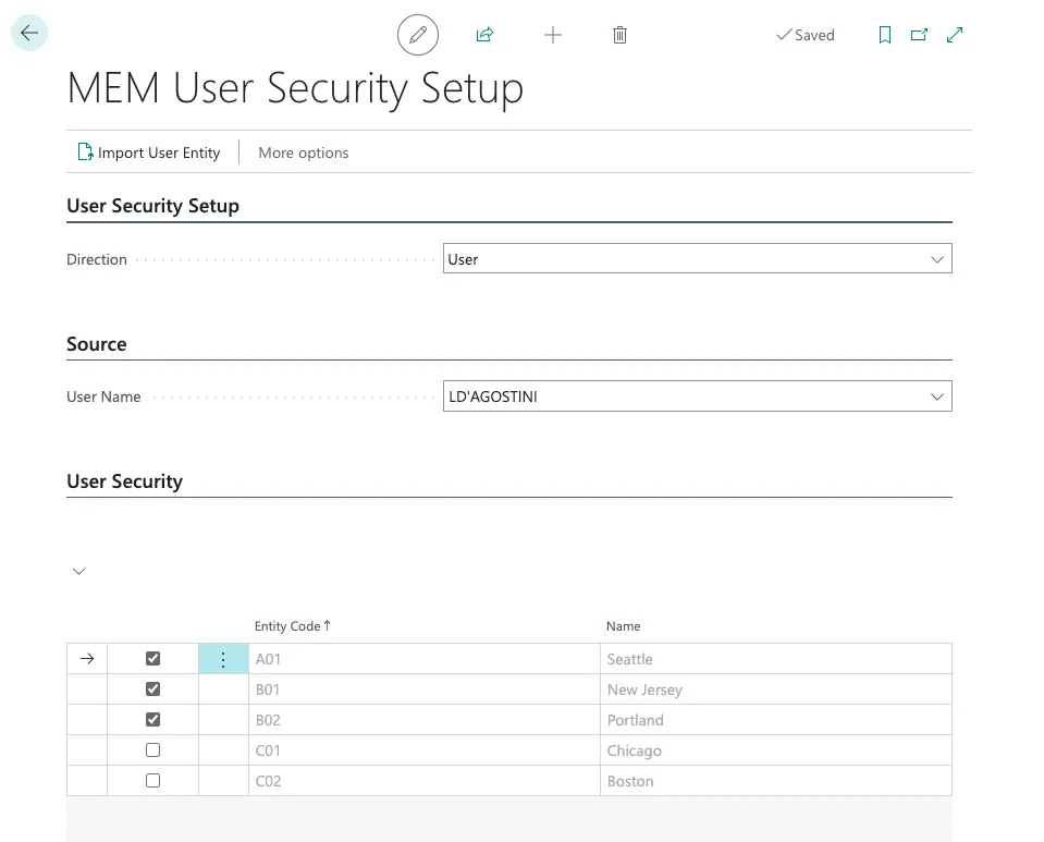 Assign Access to Entities Assign Access to Entities