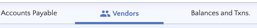 Select Vendors Select Vendors