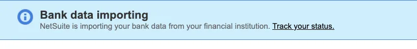 Click Track your status