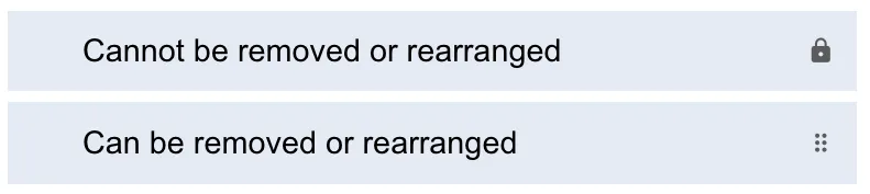 Selected Filters behavior Selected Filters behavior
