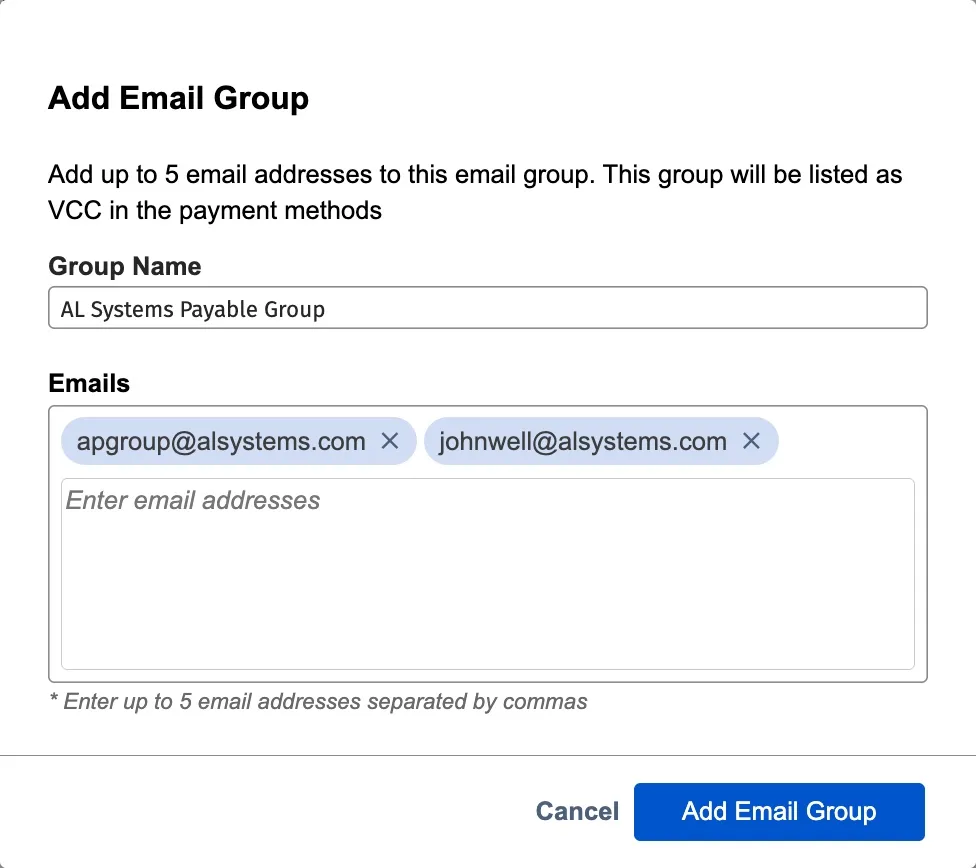 Input Emails Input Emails