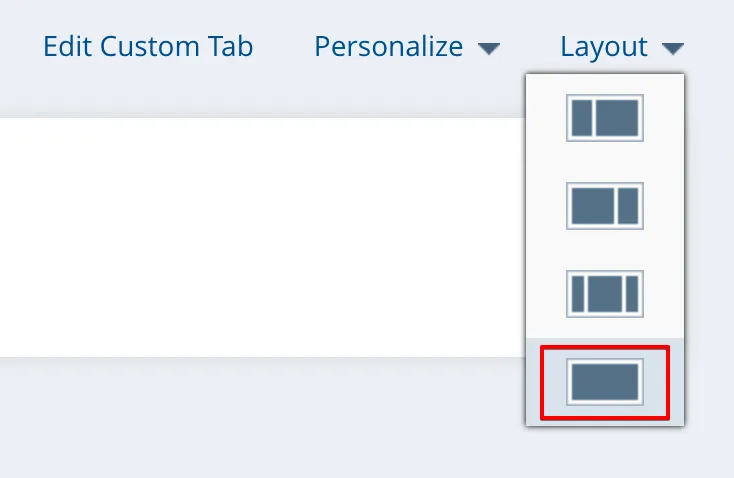 Select Layout Select Layout