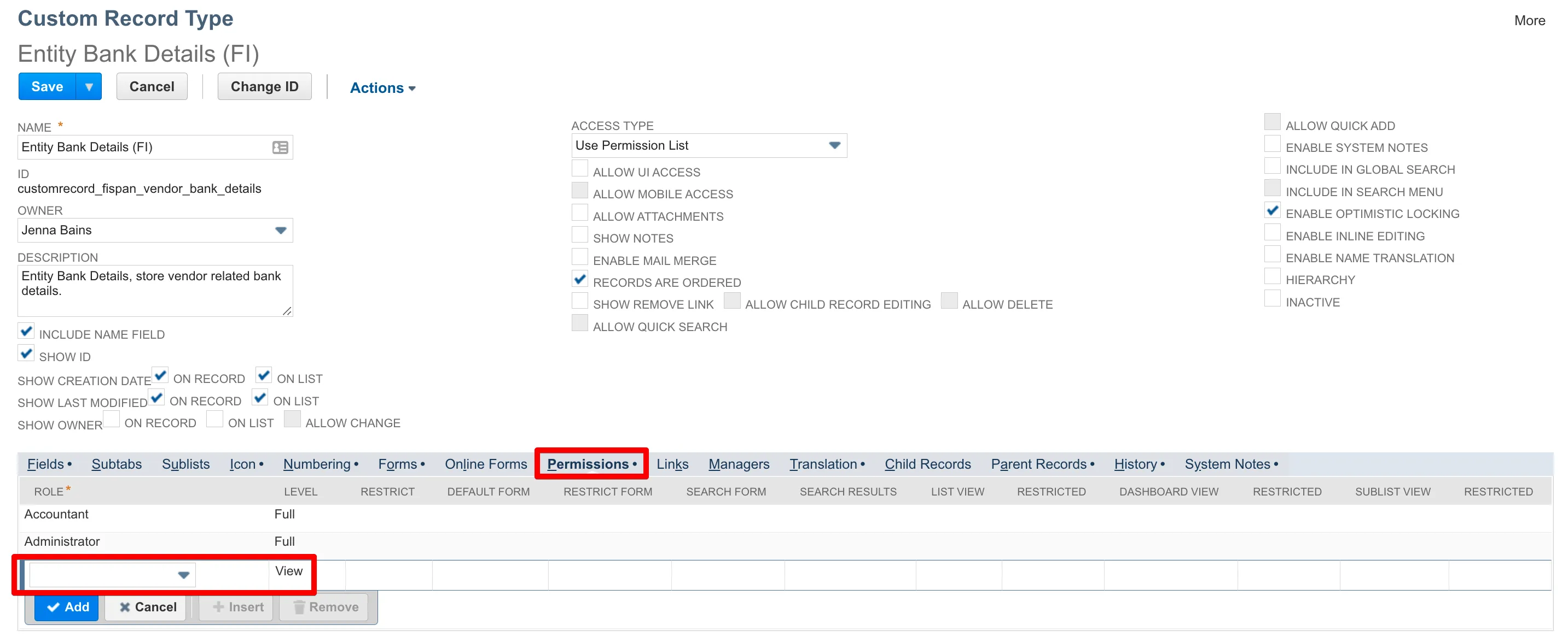 Define "View" level permissions on a Role of your choice Define "View" level permissions on a Role of your choice