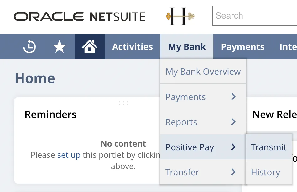 Go to Transmit Page Go to Transmit Page