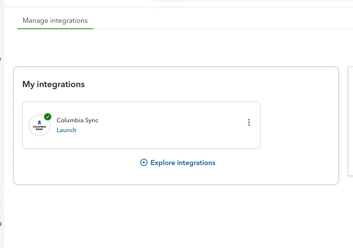 Manage Integrations