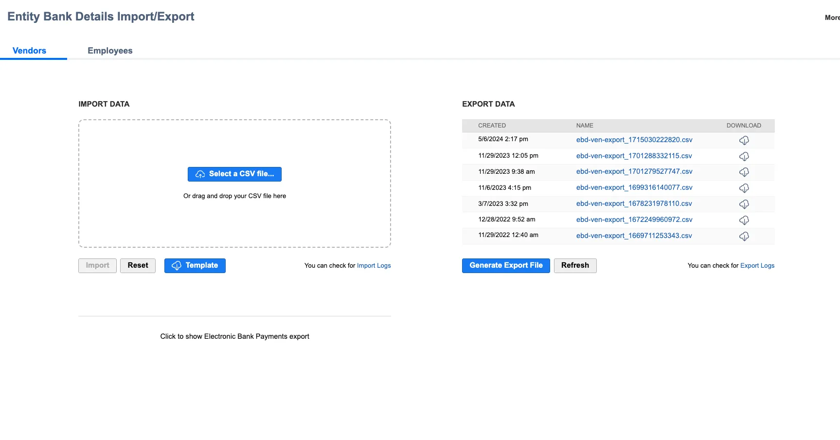 Configure Approvals for the Import/Export Page Configure Approvals for the Import/Export Page