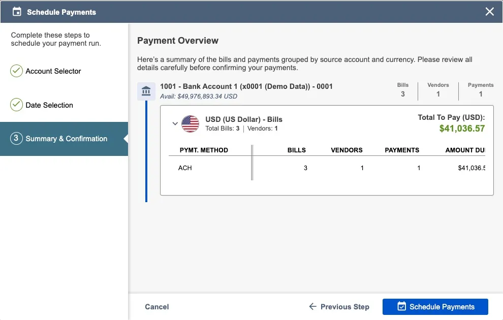 Click Scheduled Payments Click Scheduled Payments