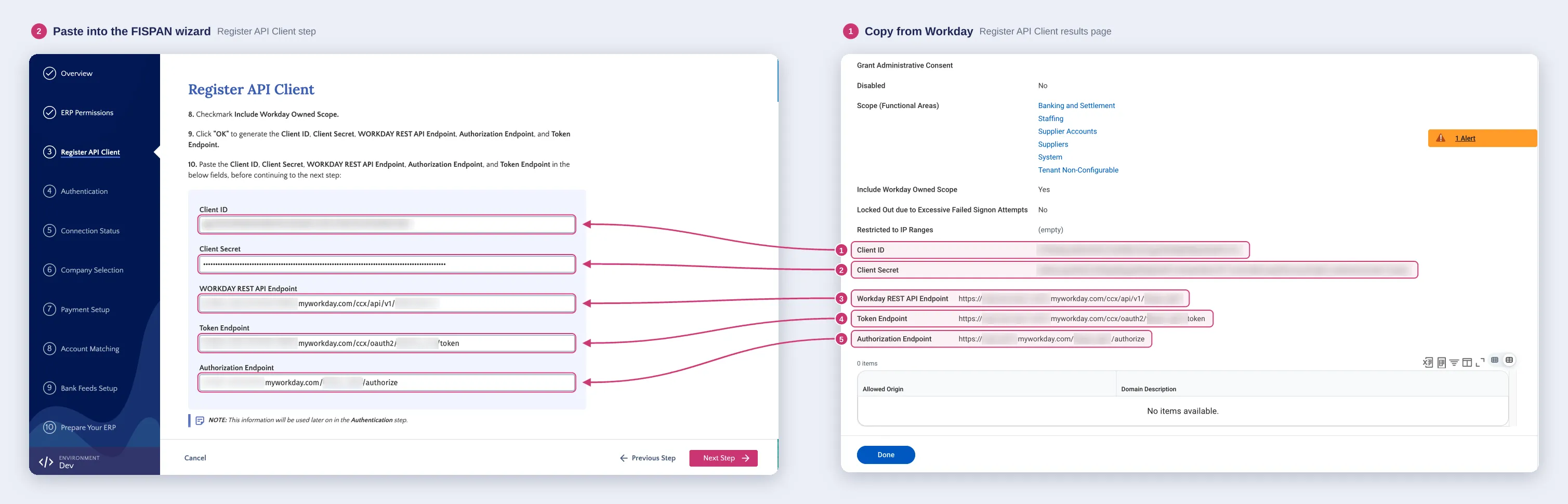 Carefully Copy and Paste API Client Credentials from Workday Carefully Copy and Paste API Client Credentials from Workday