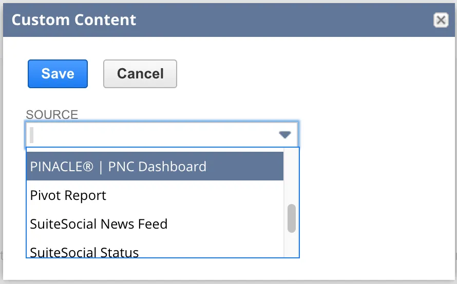Select Dashboard Select Dashboard