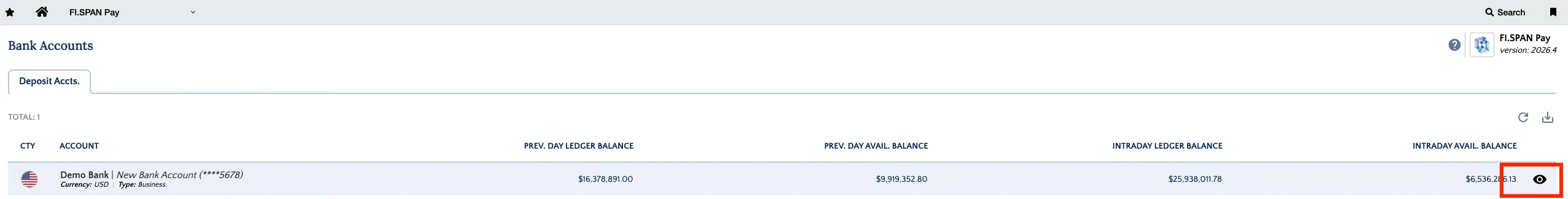 View Account Transactions View Account Transactions