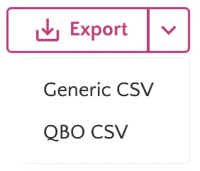 Click Export Click Export